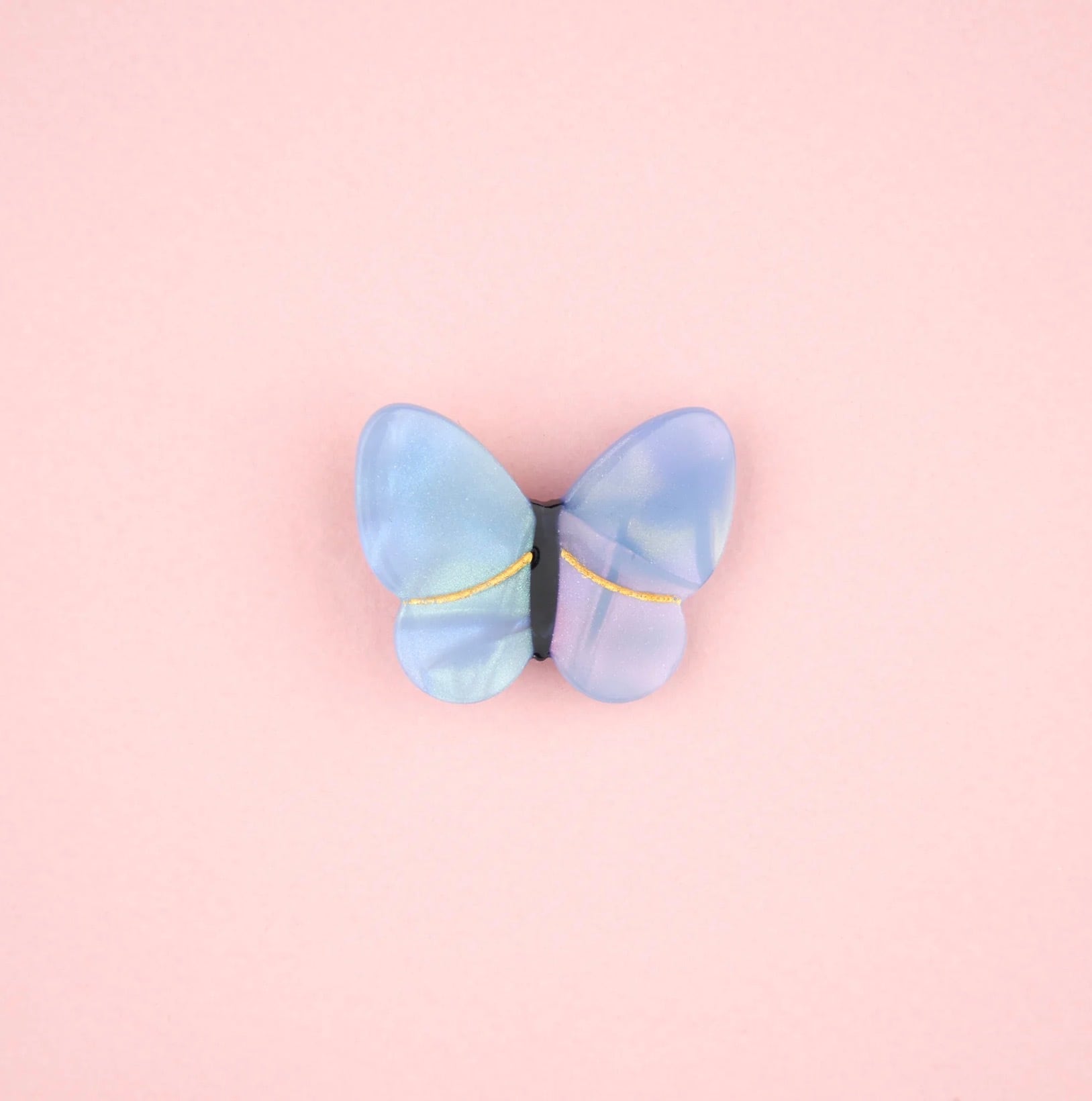 【Coucou Suzette Garden Party collection-Lavender butterfly hair clip-】