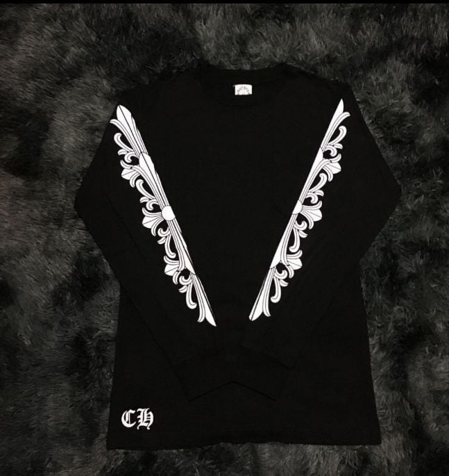 クロムハーツ ロンT フローラルクロス CHROME HEARTS CHROME HEARTS クロムハーツ フローラルクロス ロングTEE ロンT