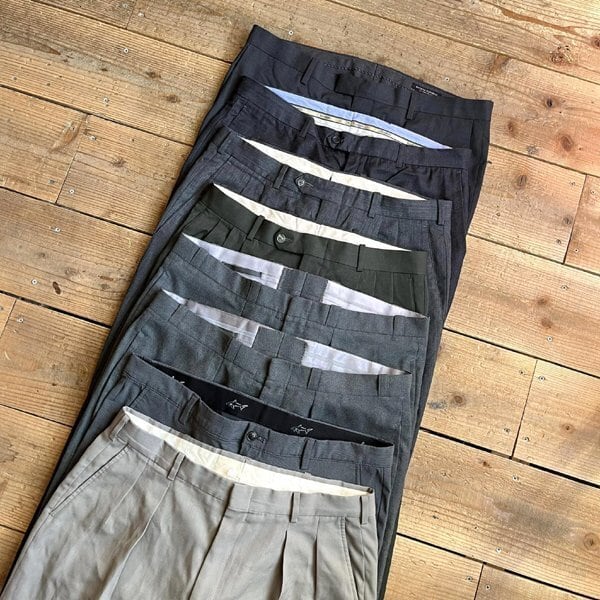 1点物◇グレッグノーマンGNストレッチ素材スラックスパンツ古着メンズ