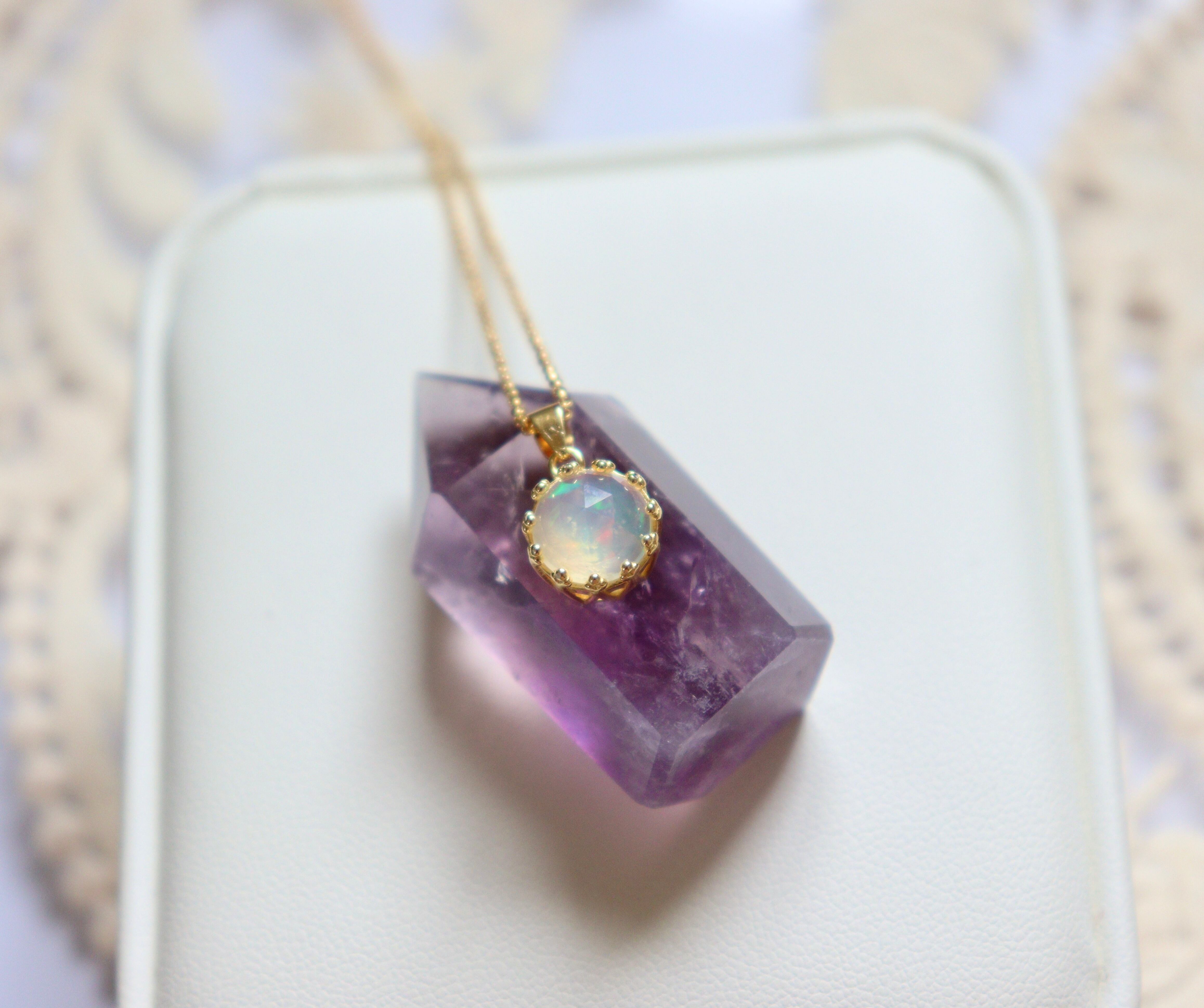 希少マルチカラー✧￼アンダラクリスタルのワイヤージュエリー