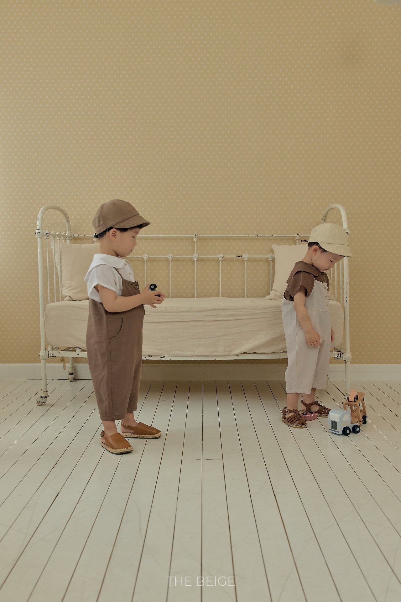 [THE BEIGE] Rappa Suspenders Pants / [더베이지] 랍빠멜빵바지