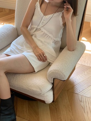 (予約)Objet / Off Shirring Blouse / 2color