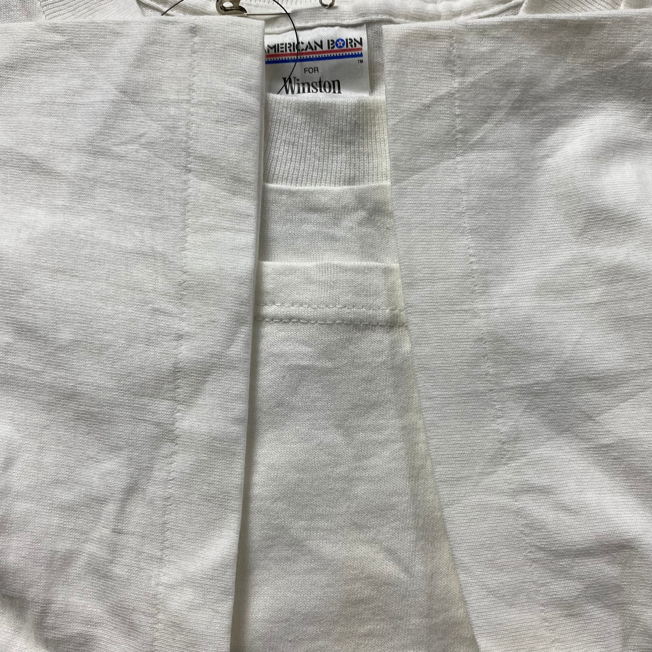 vintage 1990’s back print tee “WINSTON”