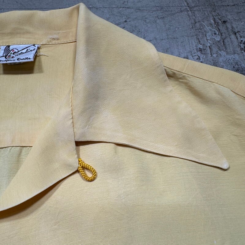 40's Catalina カタリナ レーヨンハワイアンシャツ バックパネル