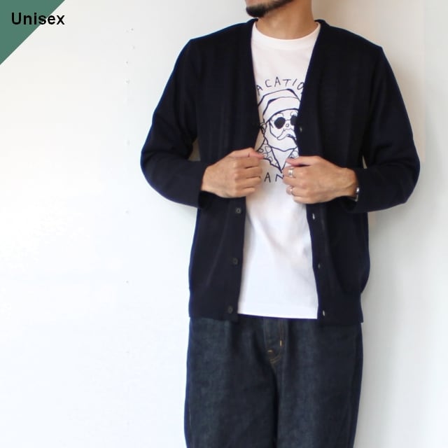 Orgueil オルゲイユ Cotton Knit Cardigan クリスピーコットンニットカーディガン９分袖 （NAVY） | C.COUNTLY  ONLINE STORE｜メンズ・レディス・ユニセックス通販 powered by BASE