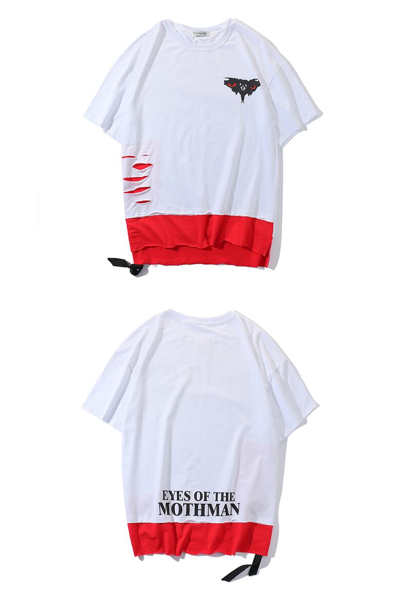 全2色 Tシャツ カットソー プリント カジュアル ストリート 