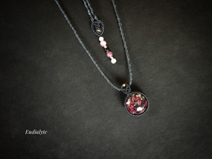 ユーディアライト macramé necklace