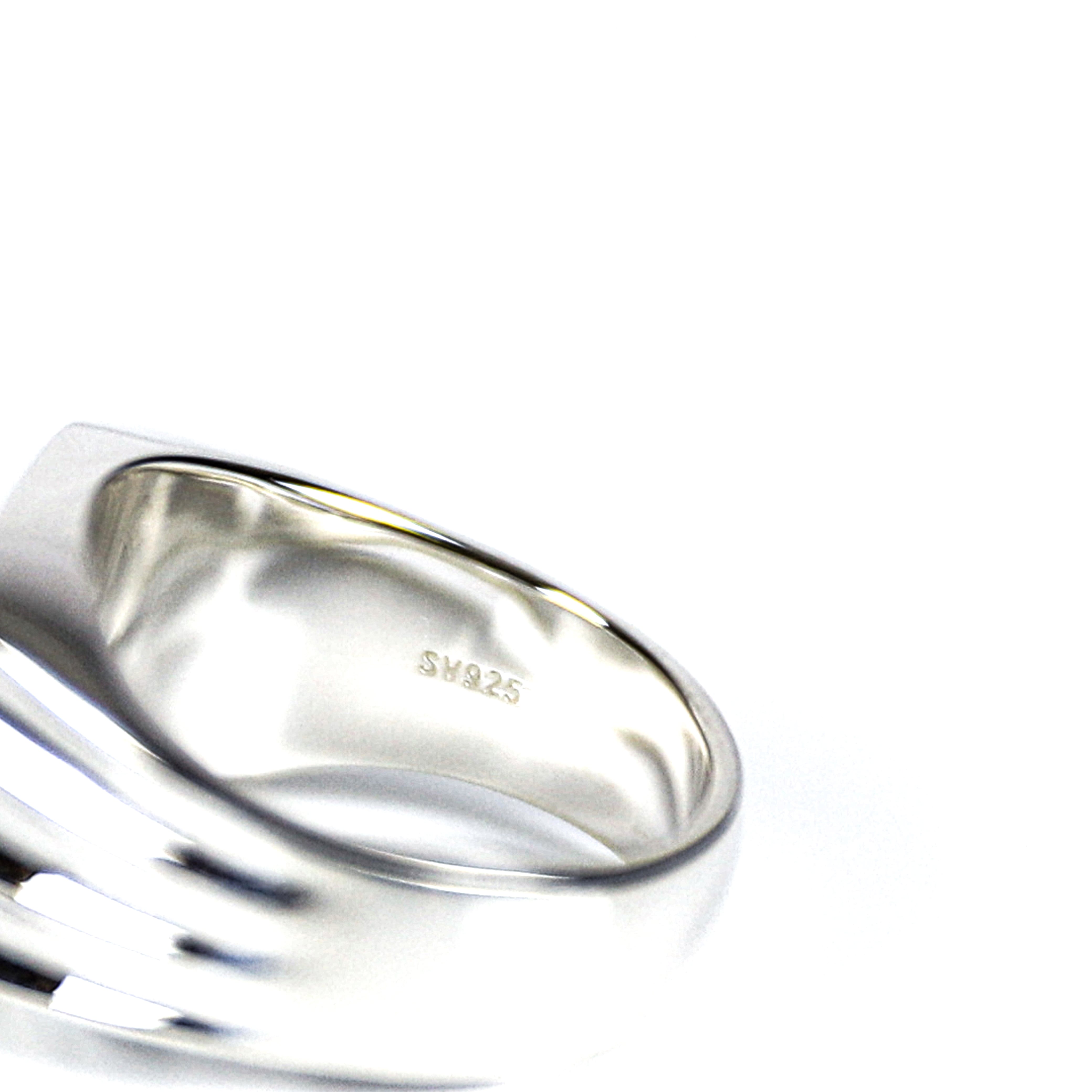 OVY Silver Signet Ring 13号