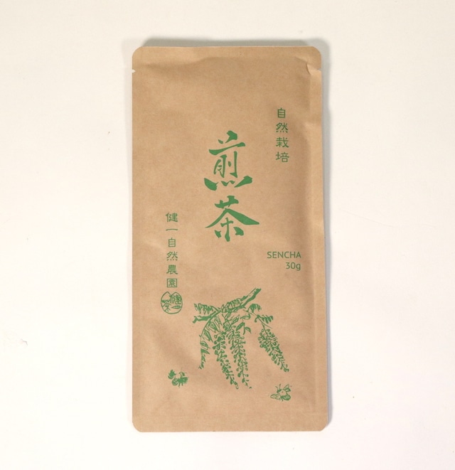 自然栽培 煎茶 （リーフ）30g｜健一自然農園