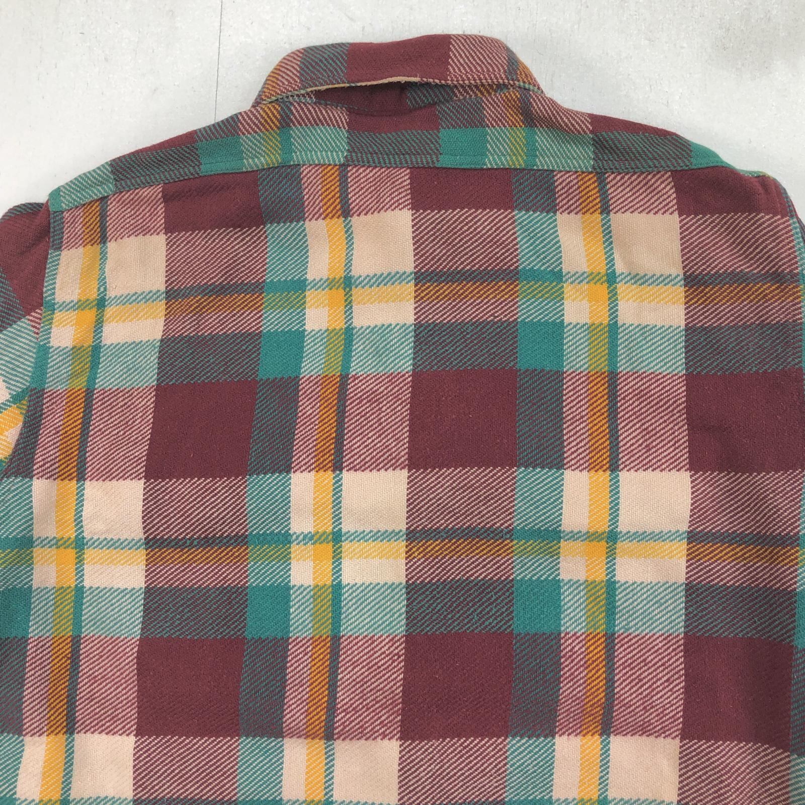 KING KOLE キングコール 50- 60年代 コットン ヘビーネル パイルネル