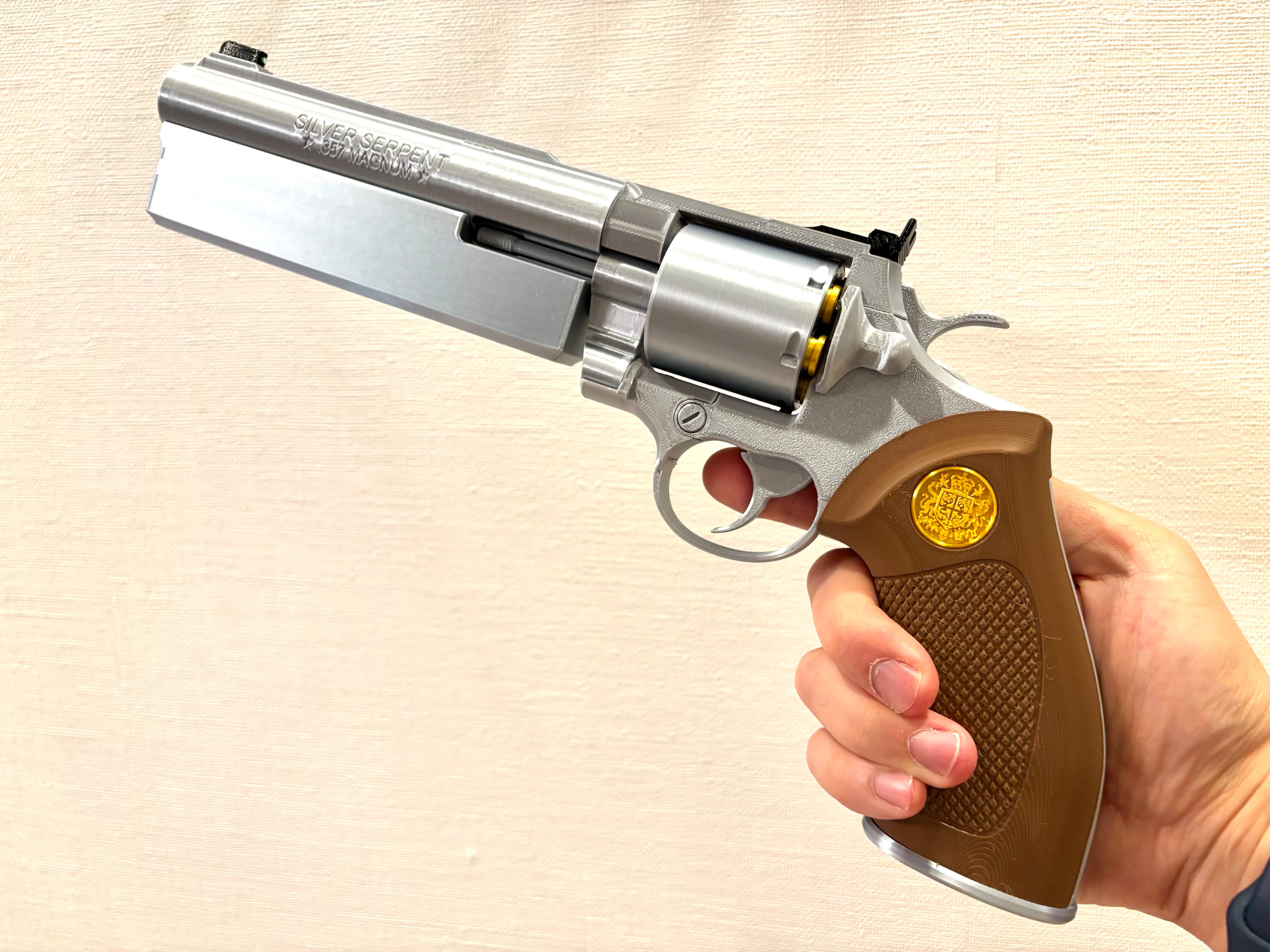 可動モデル）RE4 ハンドキャノン レプリカモデル（金属なし、発射機能
