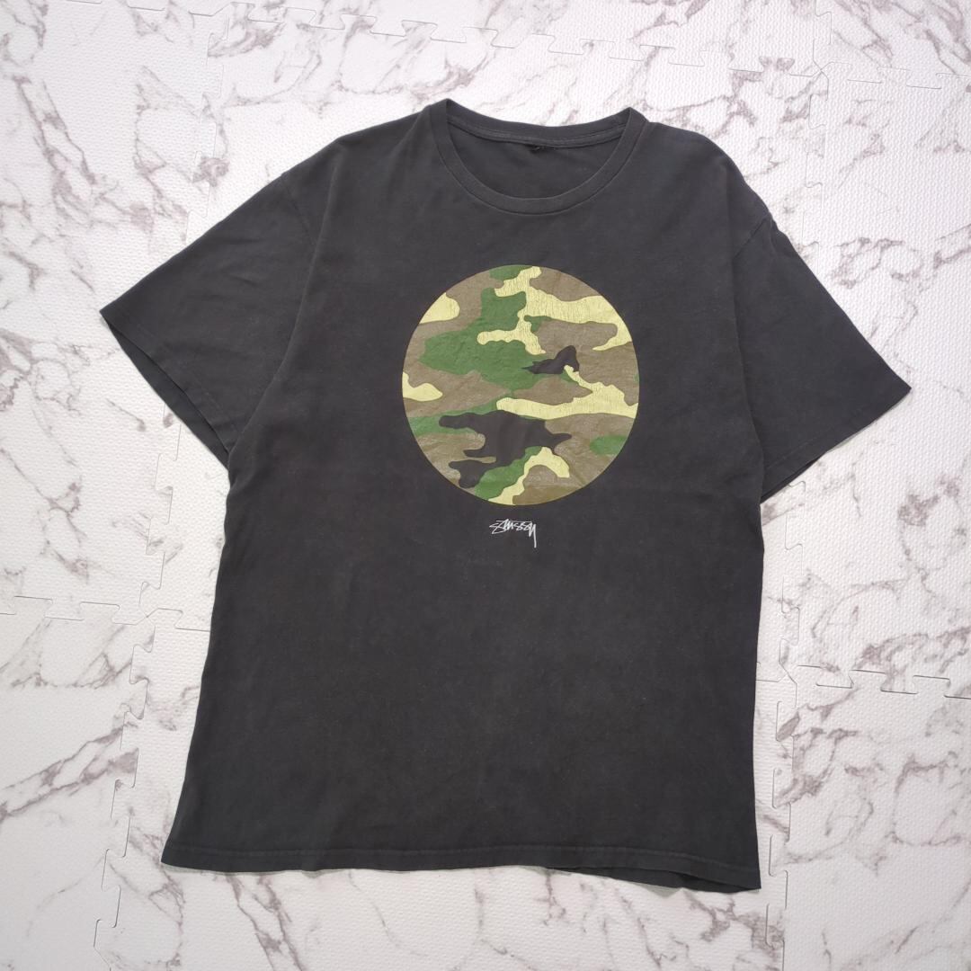 Stussy カモフラージュプリント Tシャツ Stussy カモフラージュプリント Tシャツ