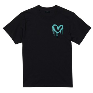 EIPOC PARIS 「"Spray Love #D" S/S T-Shirts Black/White/Turquoise」