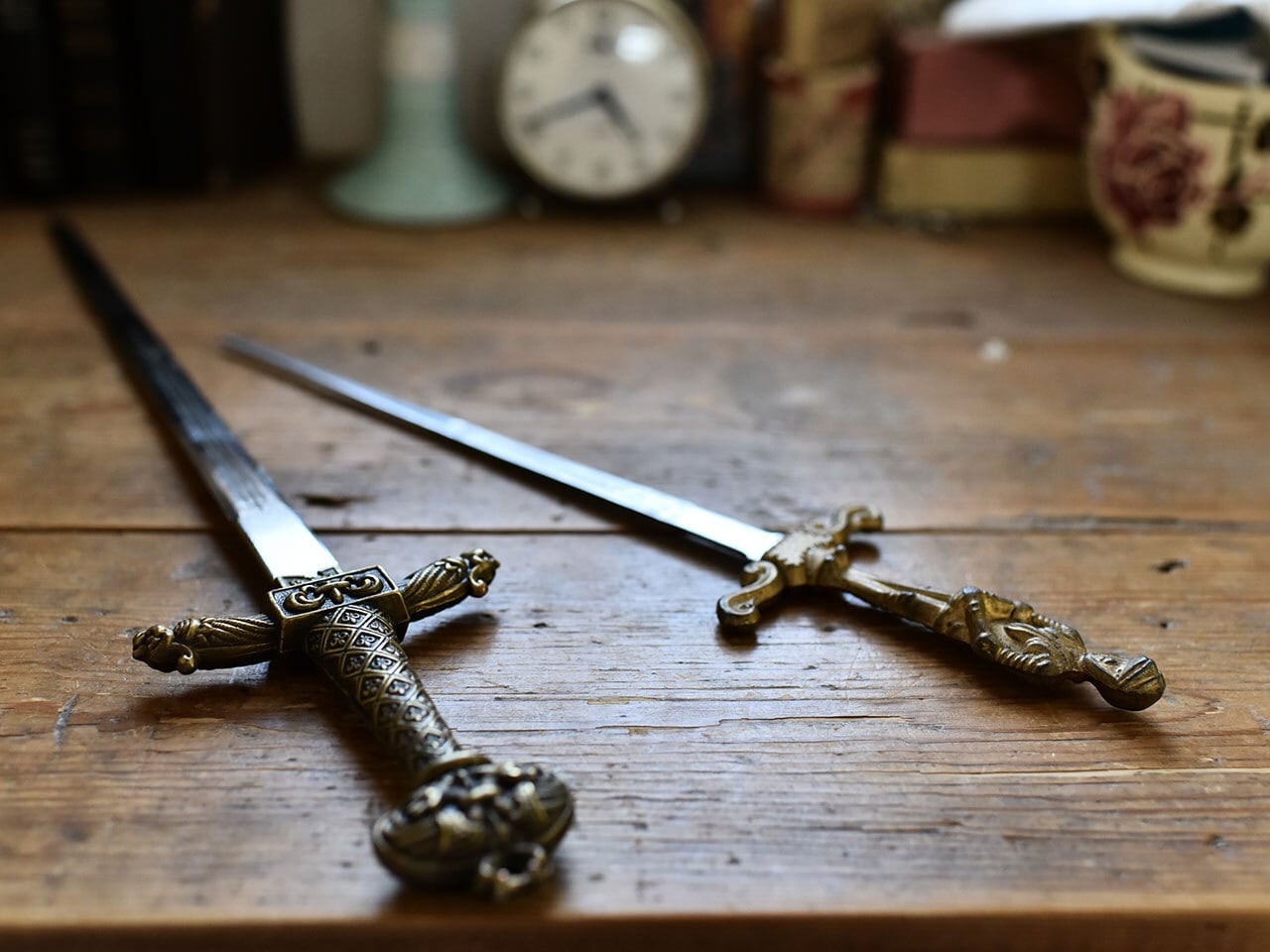 剣を型どった素敵なペーパーナイフ(大) フレンチアンティーク