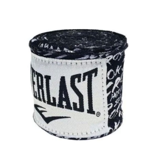 Everlastエバーラスト120" エリートElite Boxing Hand Wraps Hook & Jab Black