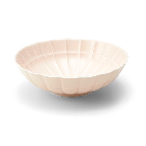 suzune 桃釉/pink 麺鉢 φ210 可愛い食器 パステルカラー食器