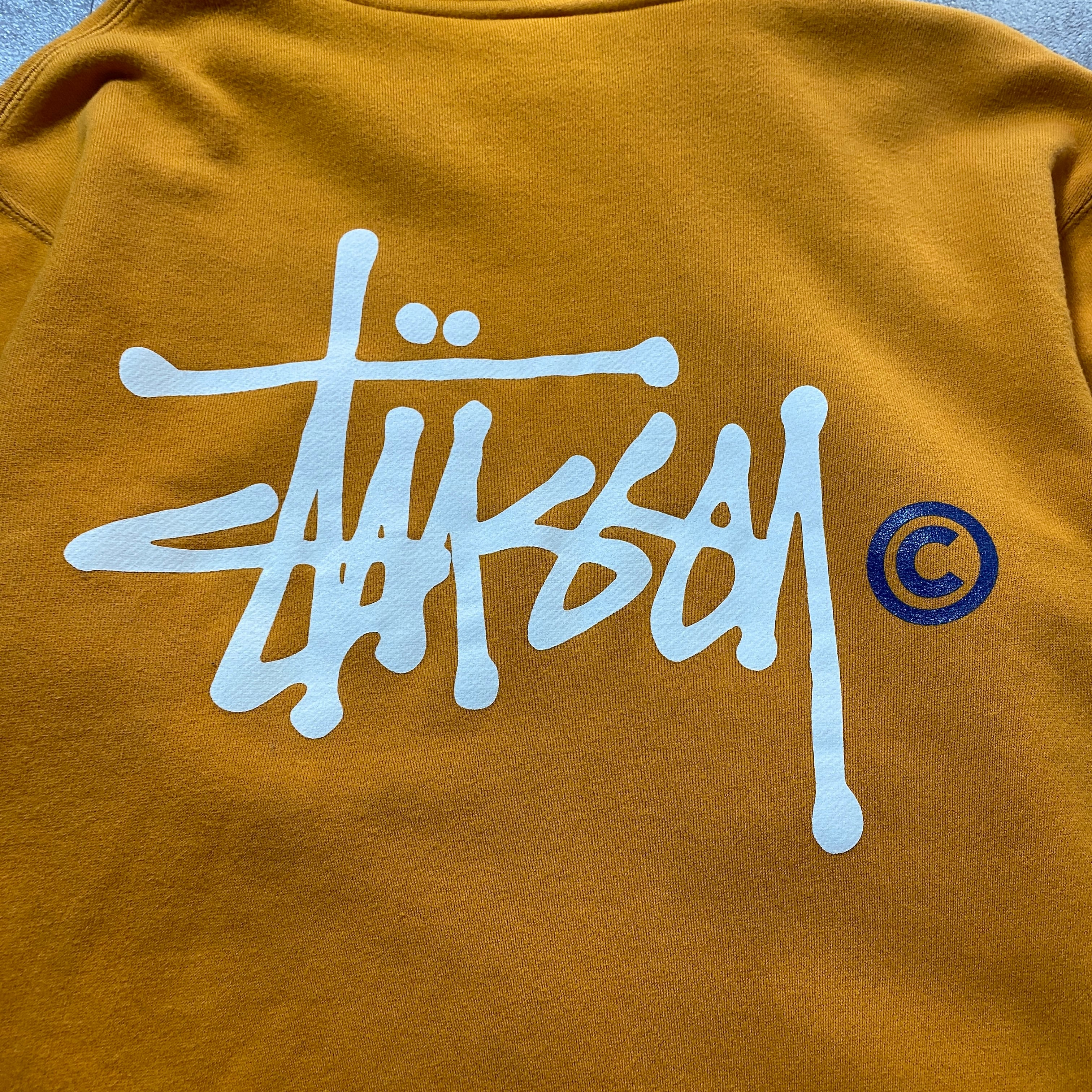 stussy ステューシー ショーンフォント バックプリント stussy ステューシー ショーンフォント バックプリント