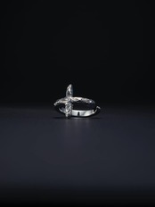 Engraved Cross Ring