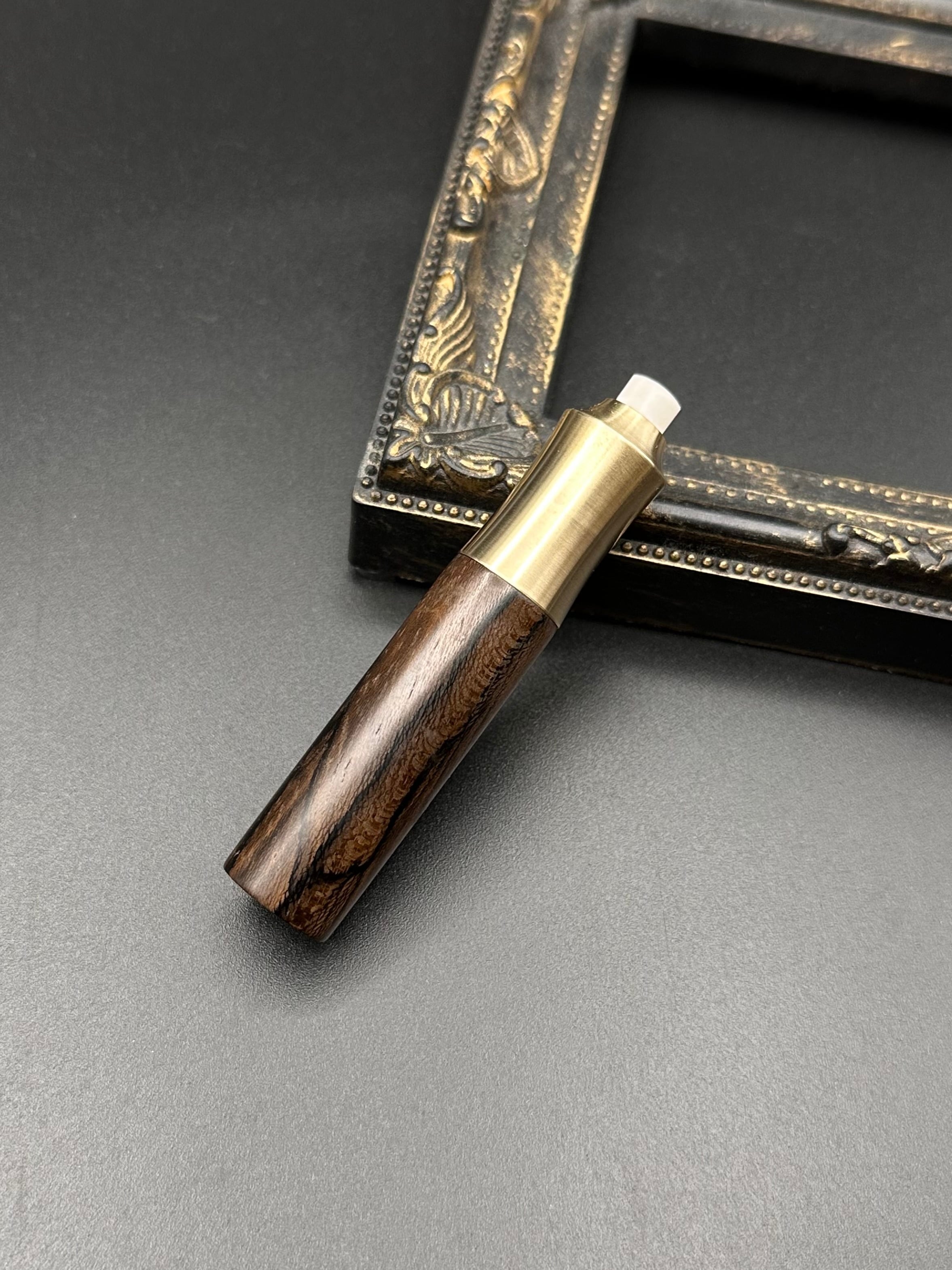 極上アンボイナバール　ゴールド金具　シャーペン d54db544e60a52456b0b28c751f2bc