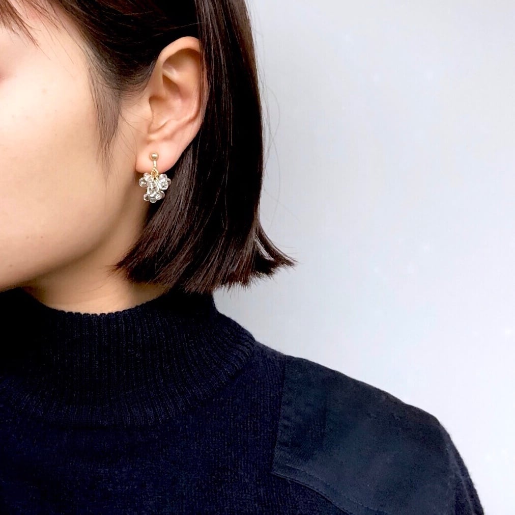 0100 shara G イヤリング/ピアス | Labikaraラビカラ