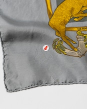 〈Hermès〉Carres 90 Scarf ANIMAL ALPHABET