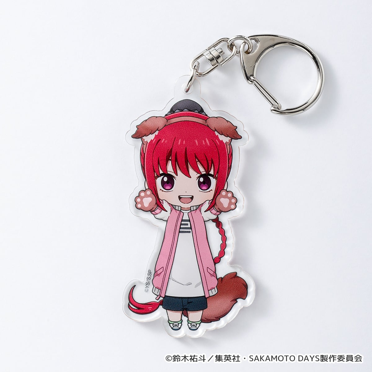アクリルキーホルダー ディーノ 家庭教師ヒットマンREBORN! 天野明展 京都 家庭教師ヒットマンREBORN!】のび猫アクリルキーホルダー（ディーノ
