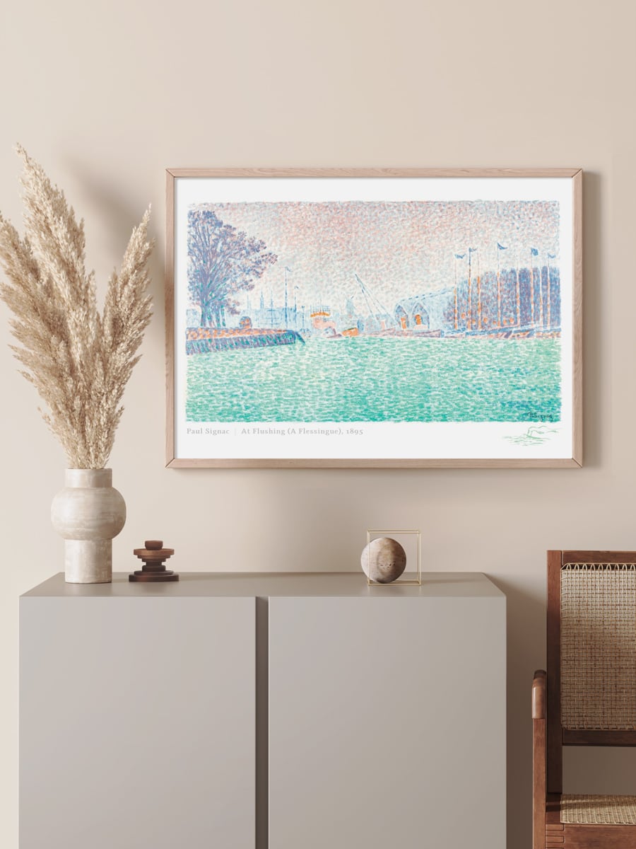 ポール・シニャック At Flushing (A Flessingue) | AP115 | アート