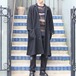 Y's YOUJI YAMAMOTO WOOL BELTED PIPING DESIGN COAT/ワイズヨウジヤマモトウールベルテッドパイピングコート