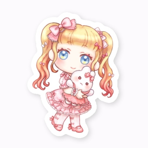 スイートロリィタちゃんステッカー