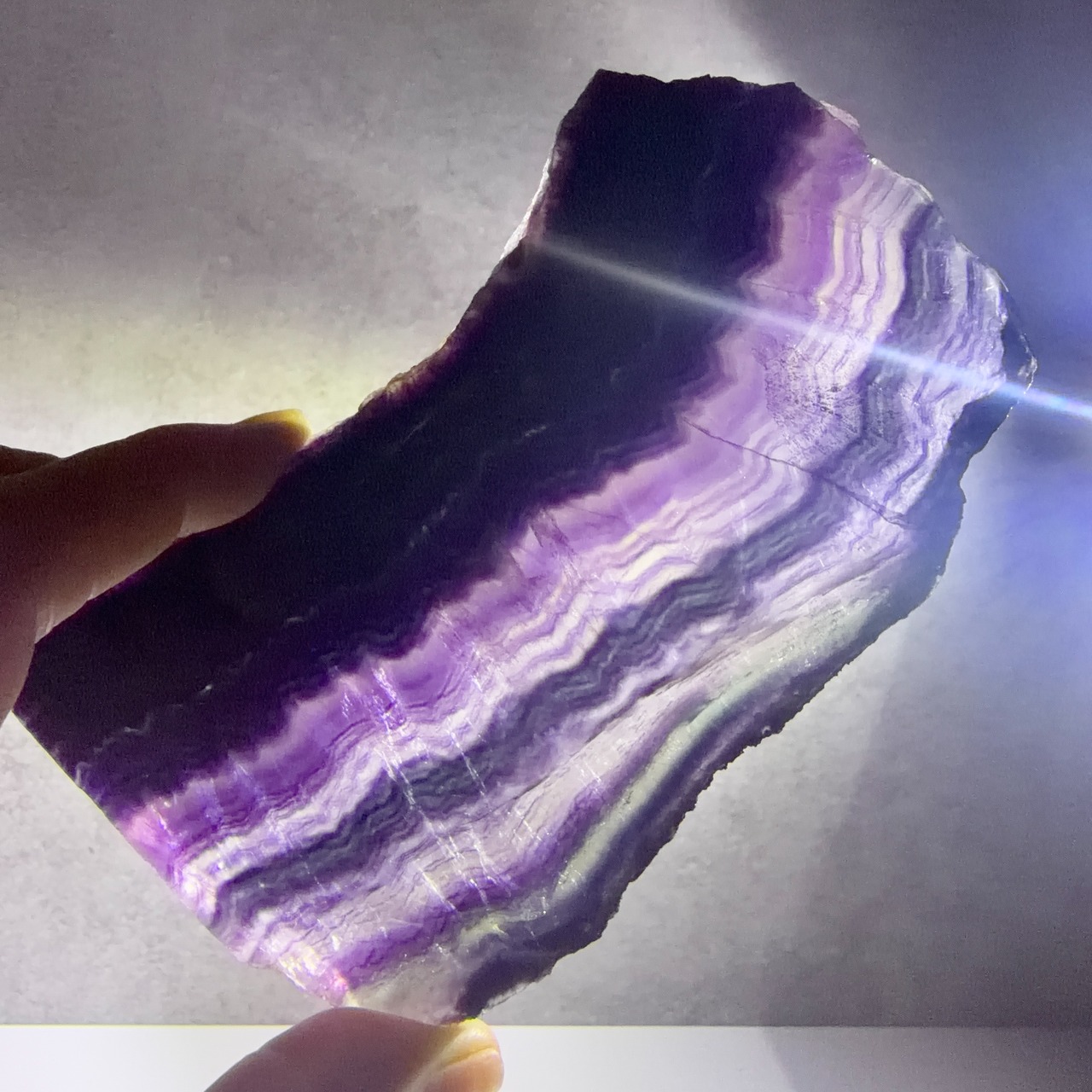 フローライト スラブ * Fluorite * 天然石