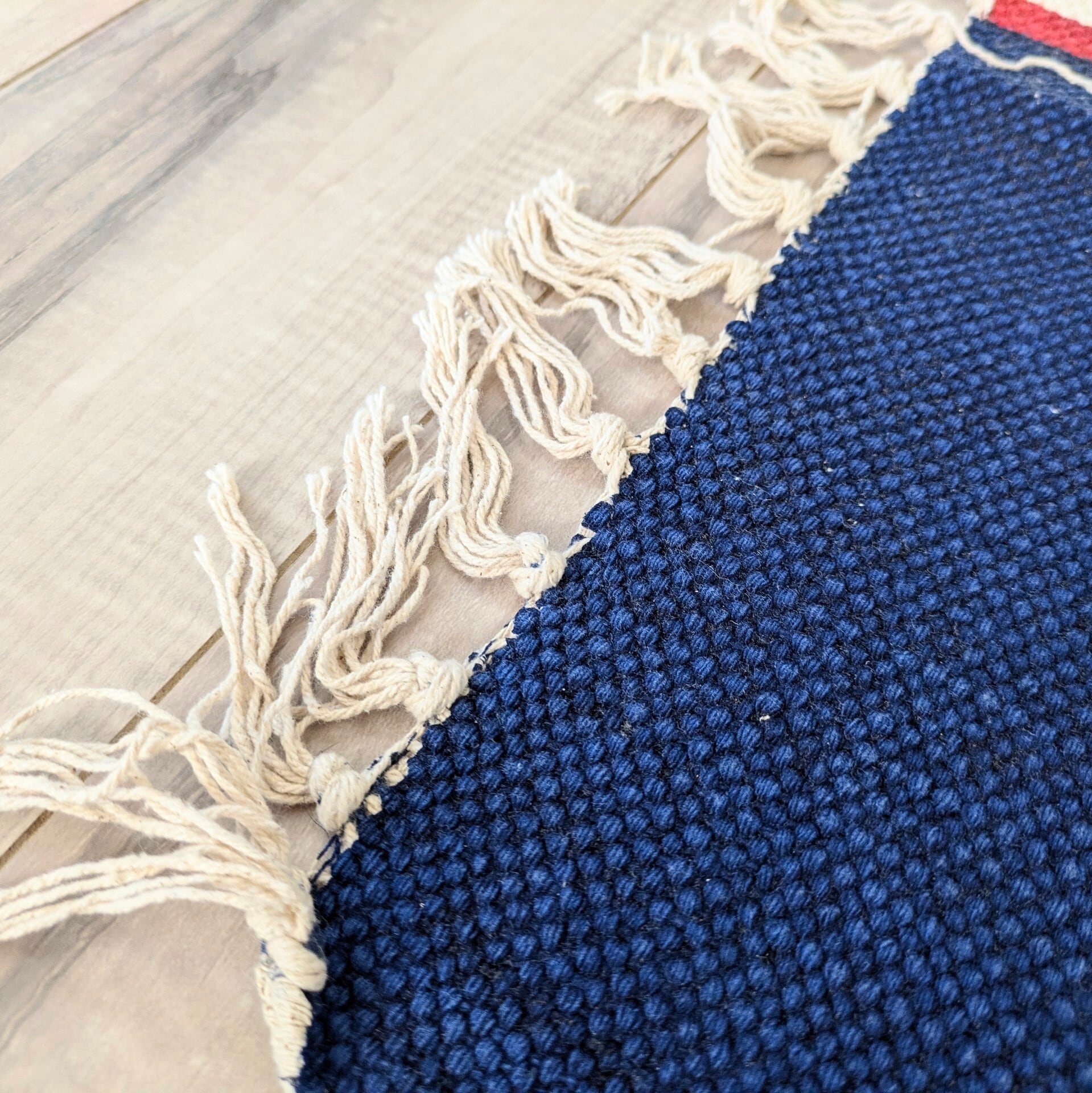 【 CALIFORNIA REPUBLIC ( カリフォルニア州 ) 】 カリフォルニア州旗デザイン / COTTON MAT / コットンマット/ Floor Mat / フロアマット〚アメリカン雑貨 アメトイ〛