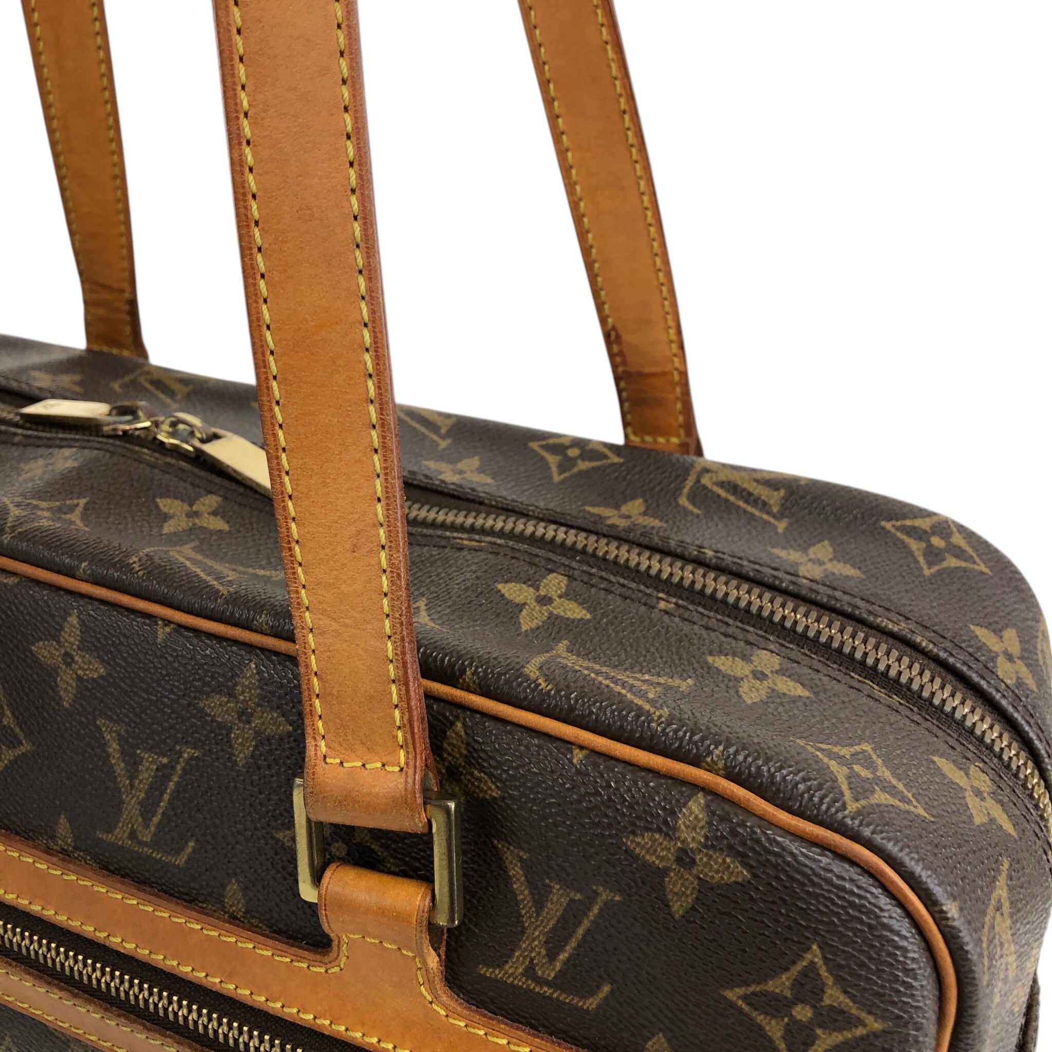 LOUIS VUITTON ルイヴィトン モノグラム トートバッグ ブラウン PVC