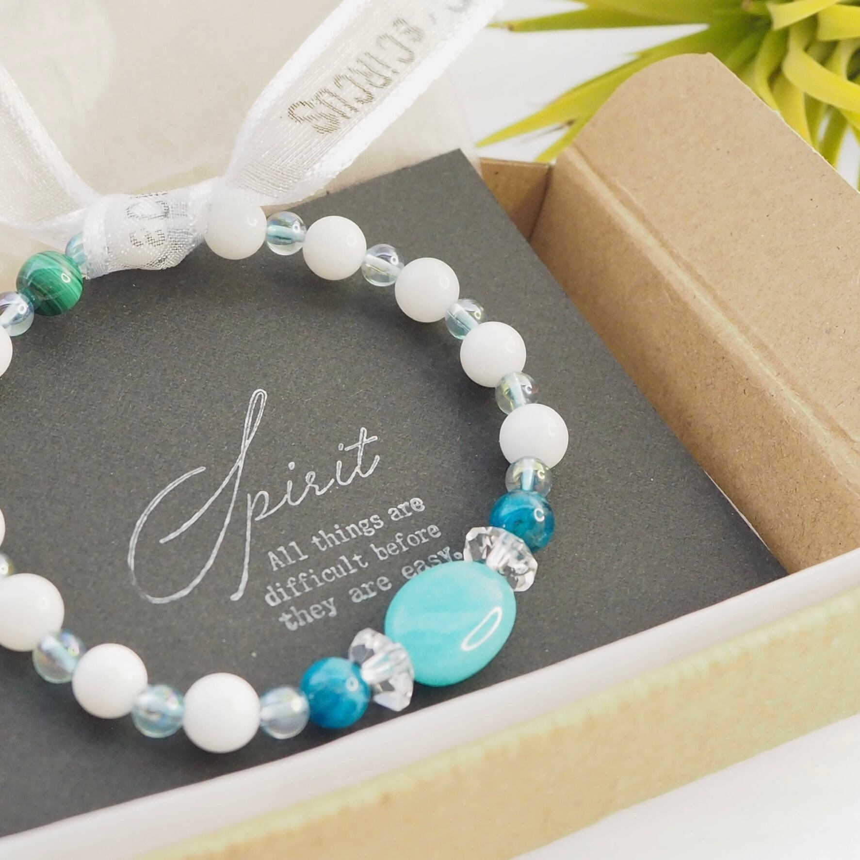 Lucky hope stone✴︎ 希望の石 アマゾナイト 浄化パワーアパタイト