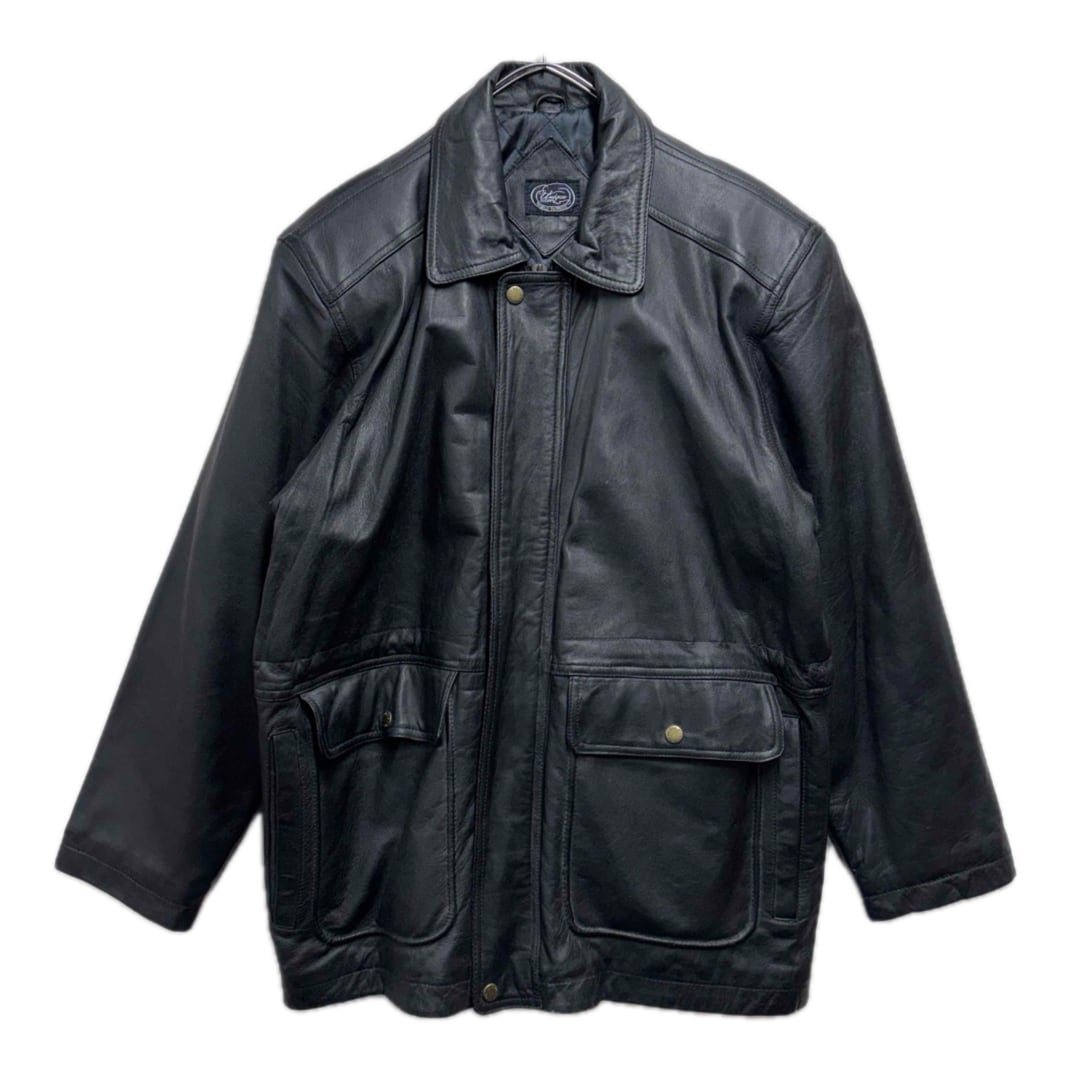 SHELLAC レザーシングルライダースジャケット メンズL | vimfurugi