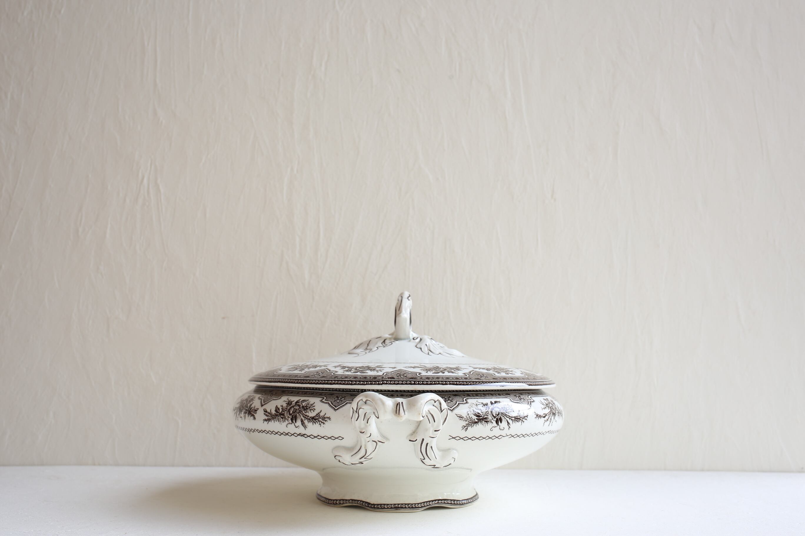 【美品】フランスアンティーク St.Amand RICHELIEUスーピエール スーピエール.St.Amand フランスアンティーク食器 テーブル