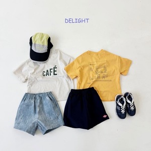【Delight】カフェT マスタード 90~120cm