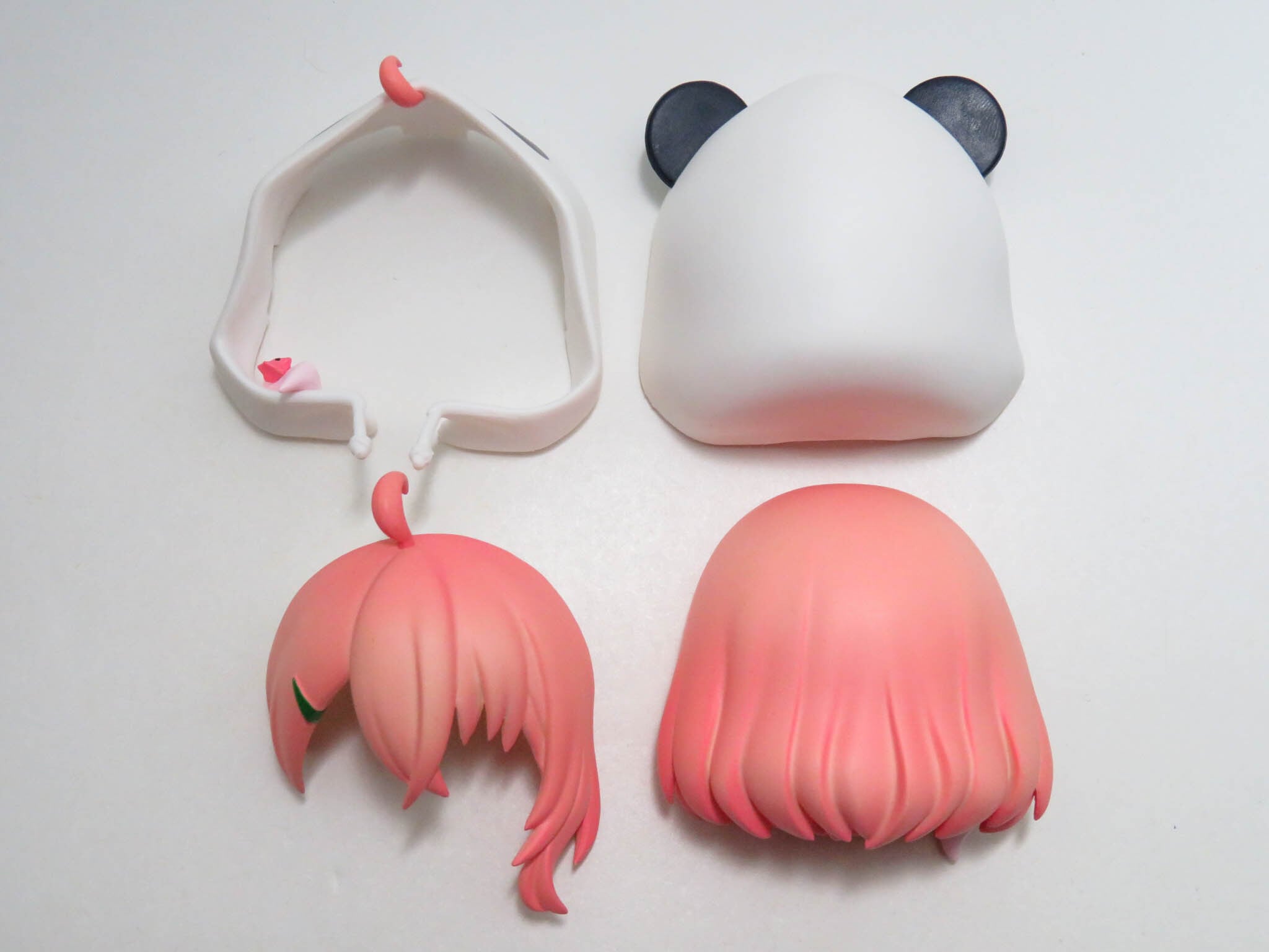 再入荷(A−ランク)【1849】 笹木咲 髪パーツ フード付きボブヘアー ねんどろいど