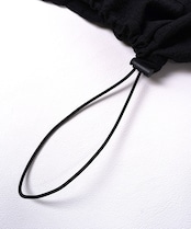 【直営限定ITEM】ソフトシアサッカーフーディー (BLACK) CQ-49002H