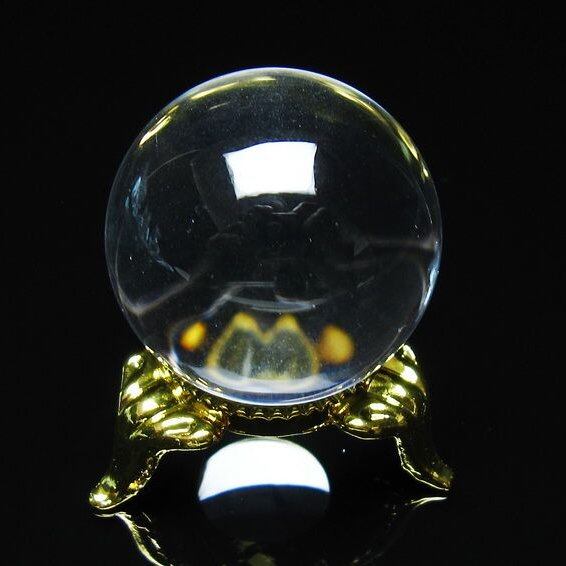 水晶 丸玉 30mm 一点物 141-7676