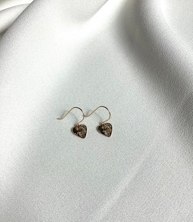 HEART AMERICAN EARRINGS