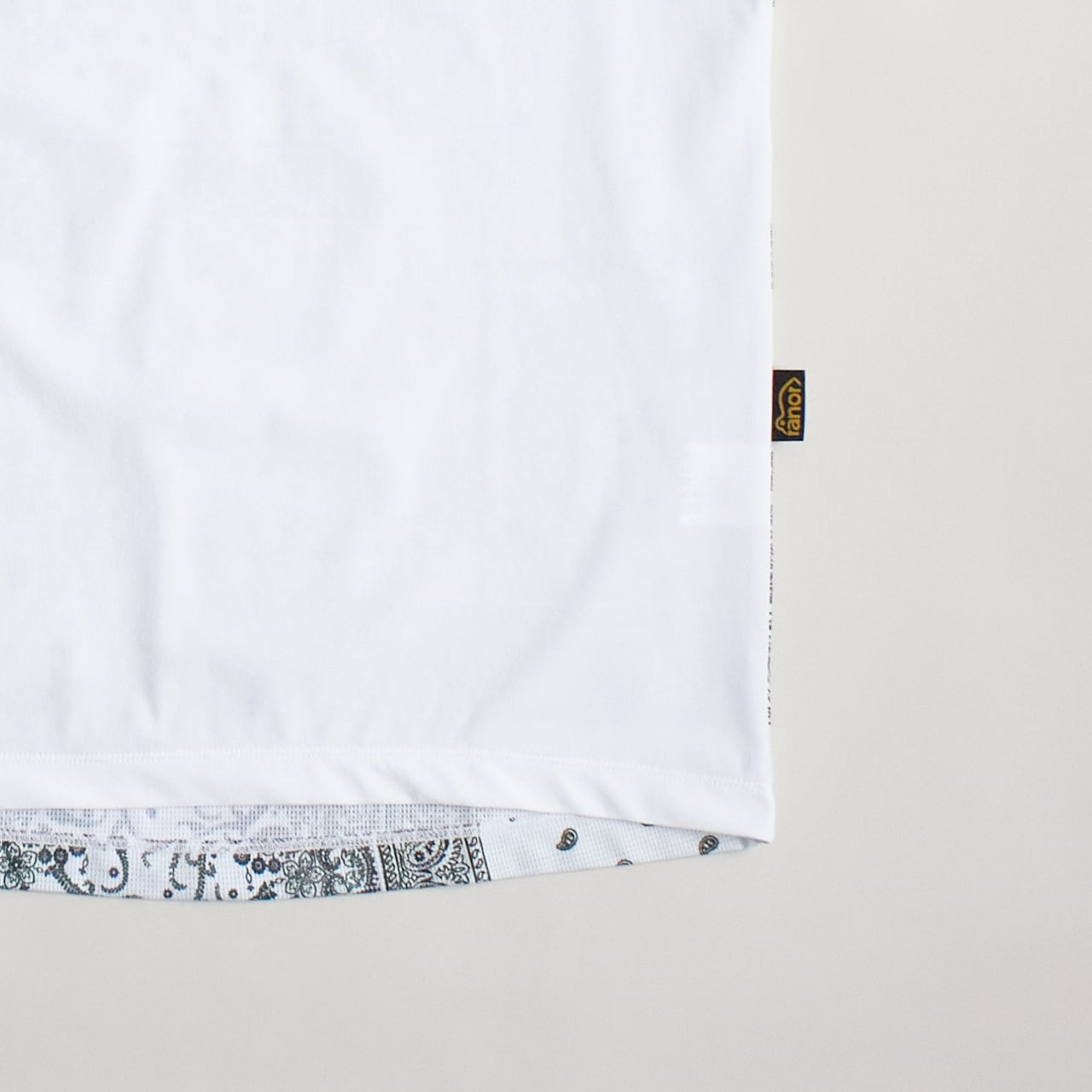 ranor（ラナー）BANDANA BACKMESH NOSLEEVE - WH バンダナバック