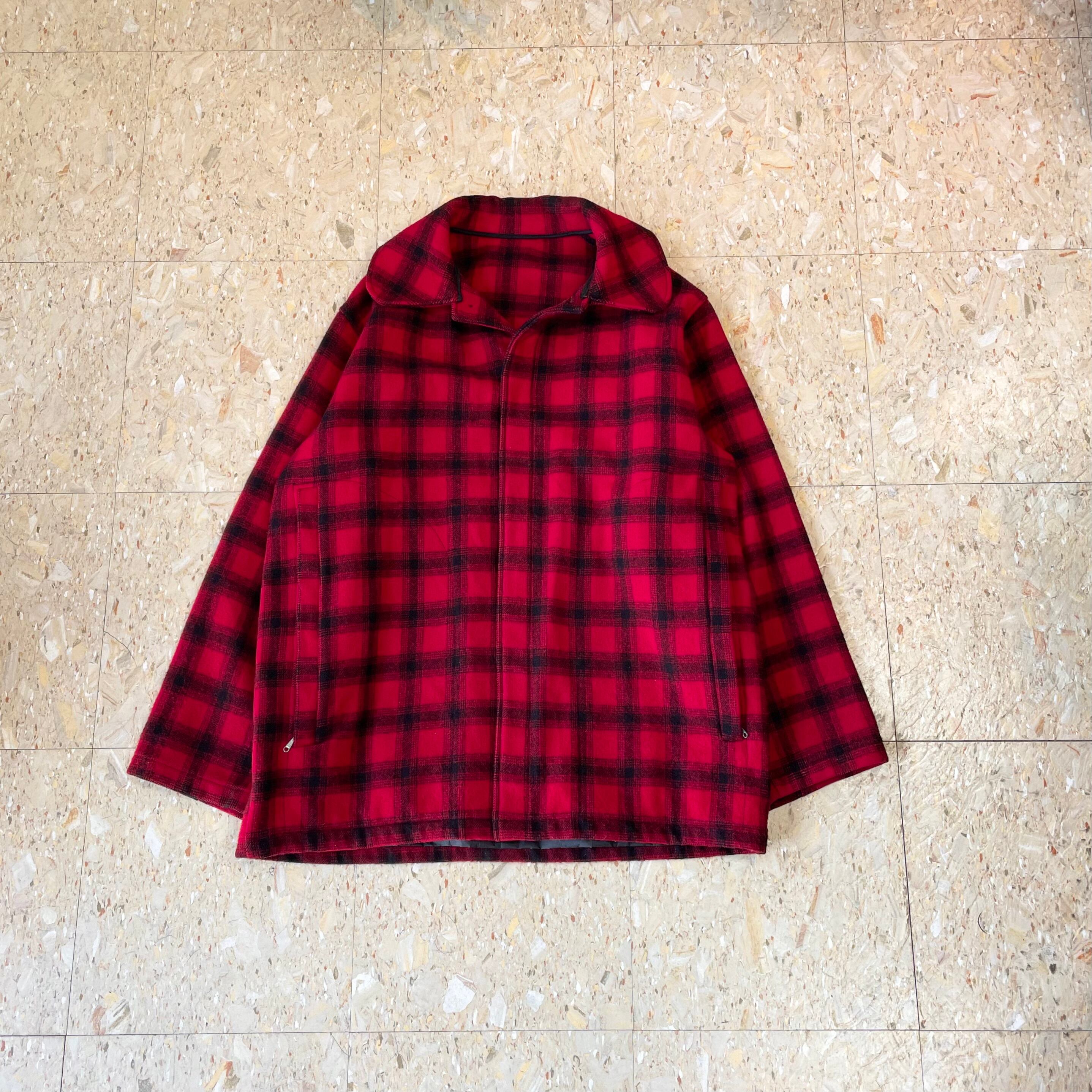 70s USA製 【Woolrich】 ウールリッチ ウールジャケット マッキーノ 