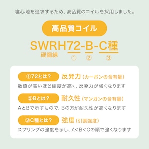 【完成品】ポケットコイルマットレス 圧縮ロールタイプ 4サイズ展開 寝具 一人暮らし ワンルーム 幅140cm