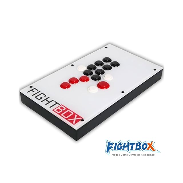 輸入新品】 PUNK WORKSHOP MINI HITBOX White レイアウトB レバーレス
