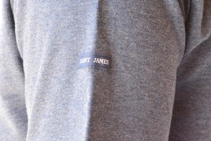 セントジェームス SAINT JAMES 薄手無地シャツ半袖(PIRIAC)INDIGO