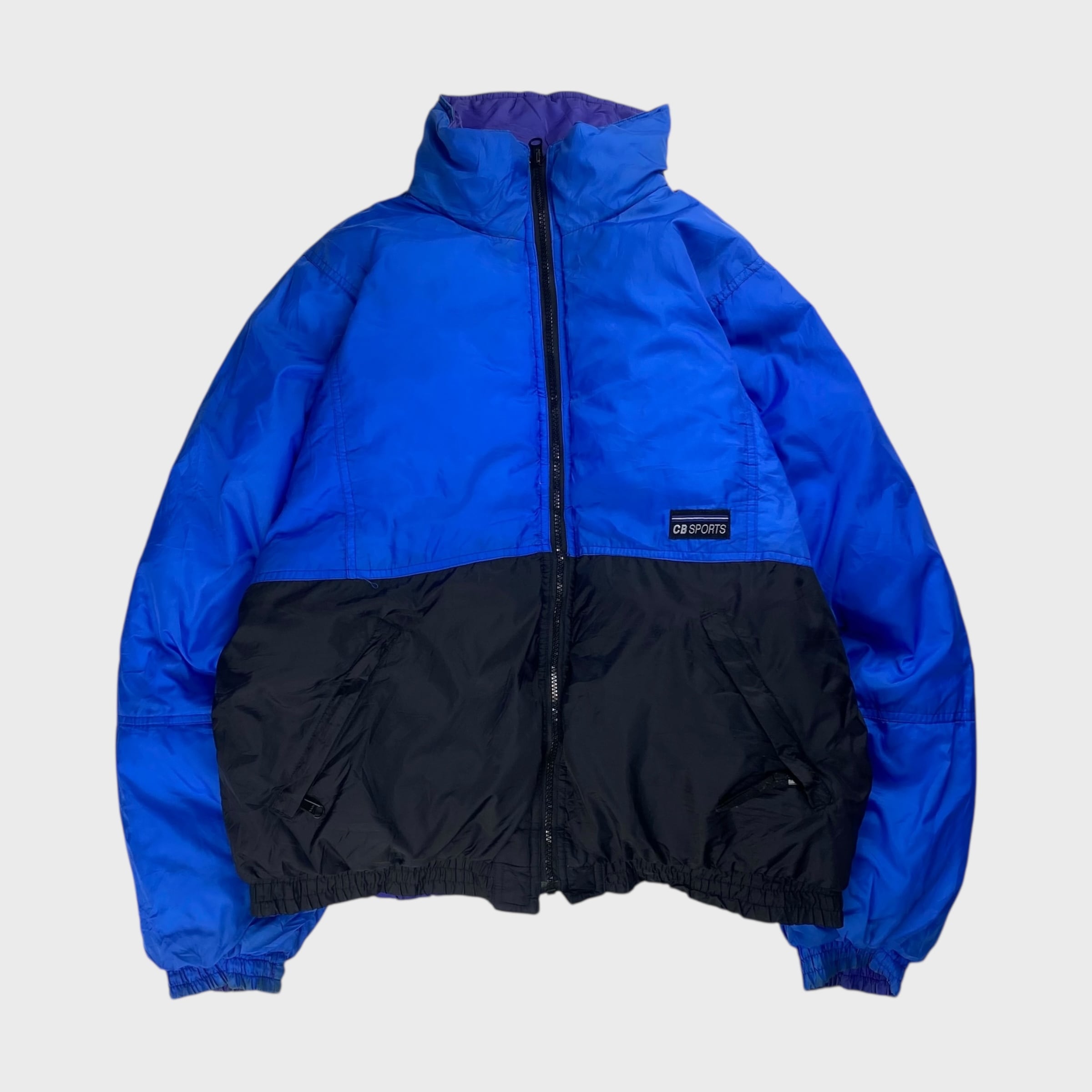 80〜90's】【リバーシブル】 CB SPORTS XL ダウンジャケット dp6409