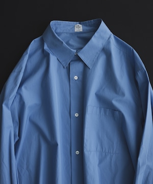 【THOMAS MASON】loose basic oversize shirt〈 Blue 〉