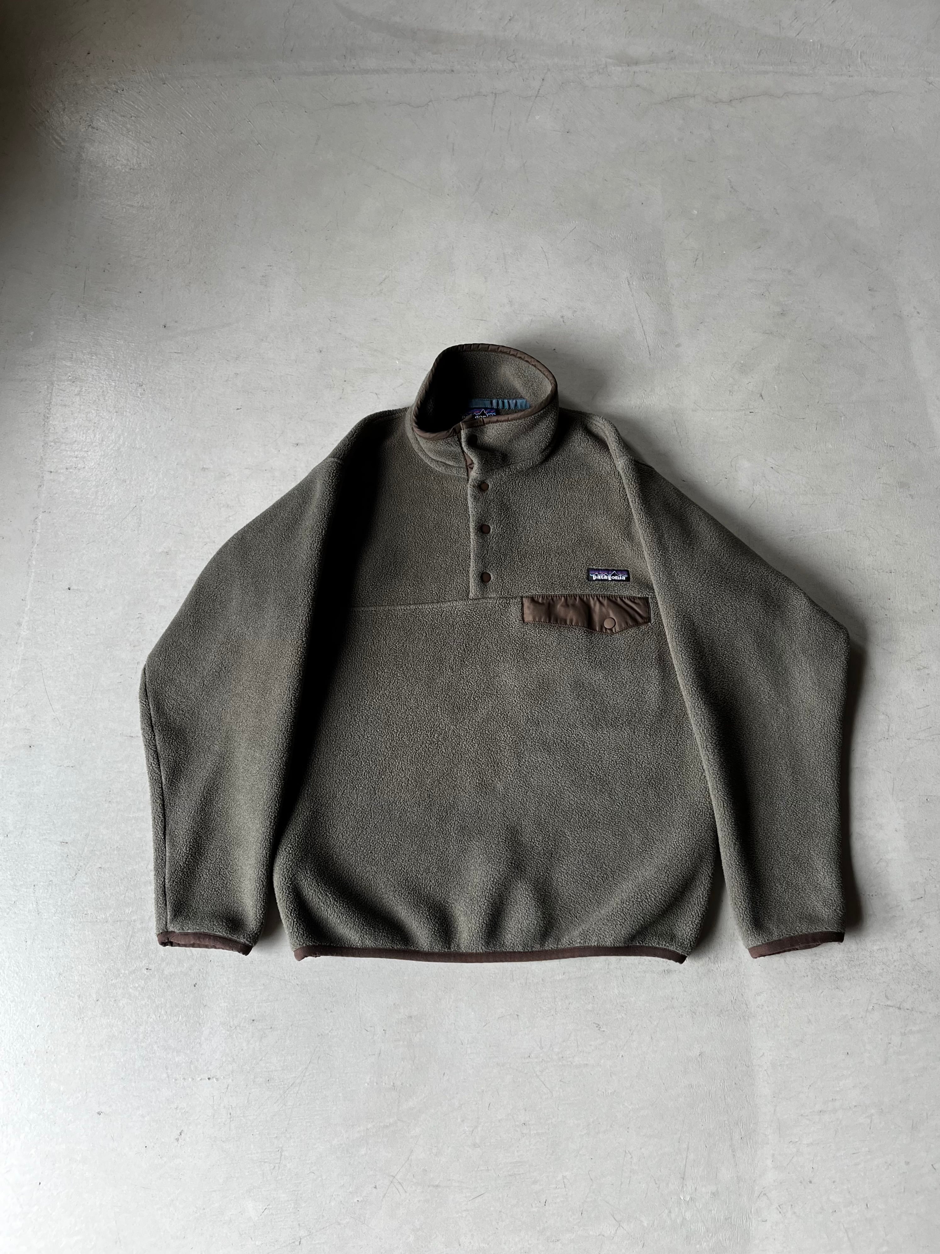 グレーS：patagonia パタゴニア ナイロン フリース ジャケット