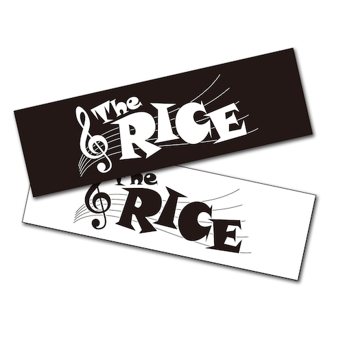 The RICE ステッカー（2枚組）