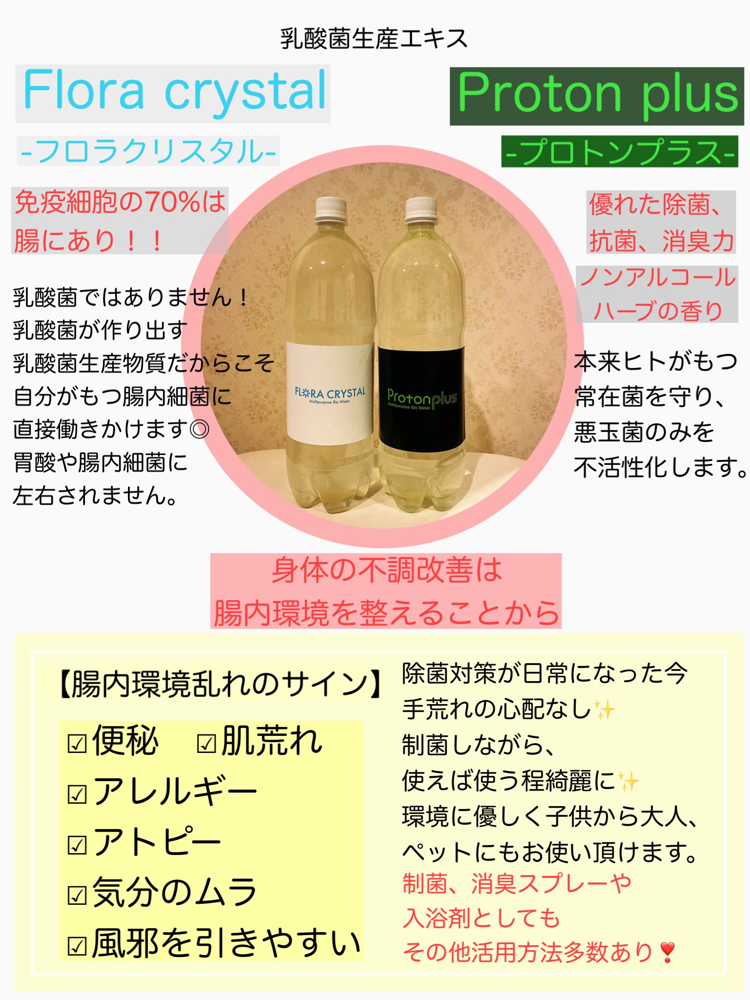 プロトンプラス 1．5Ⅼ【植物性乳酸菌、乳酸菌生成エキス】 | 乳酸菌